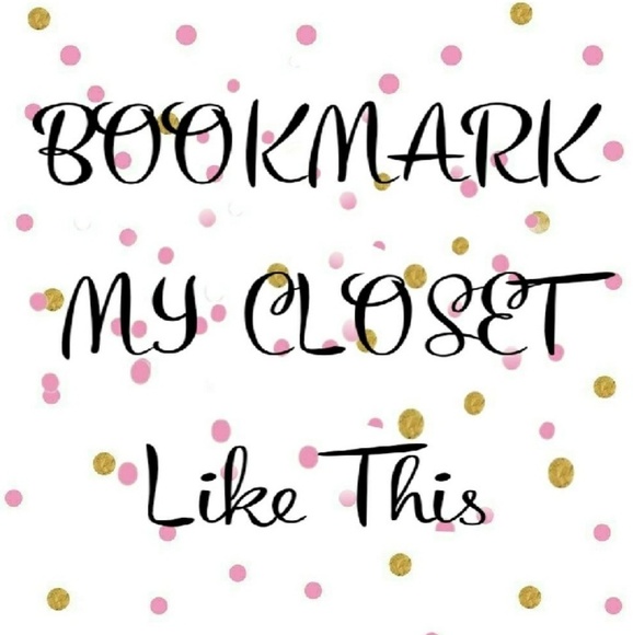 Bookmark my closet by liking this post ❤ - Picture 1 of 1